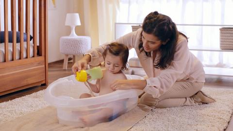 Actividad de estimulación multisensorial para bebés	