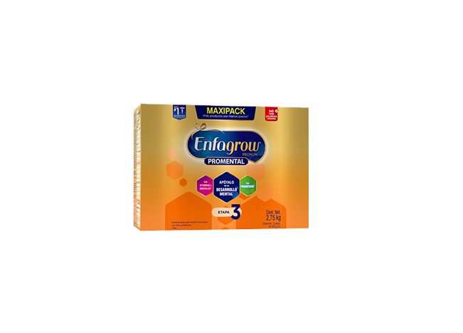 Caja de producro Enfagrow con 2.75kg
