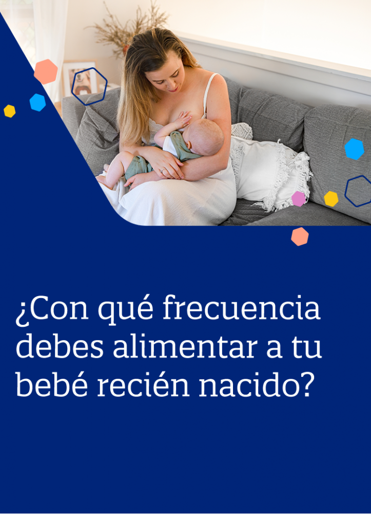 Frecuencia para alimentar a un bebé