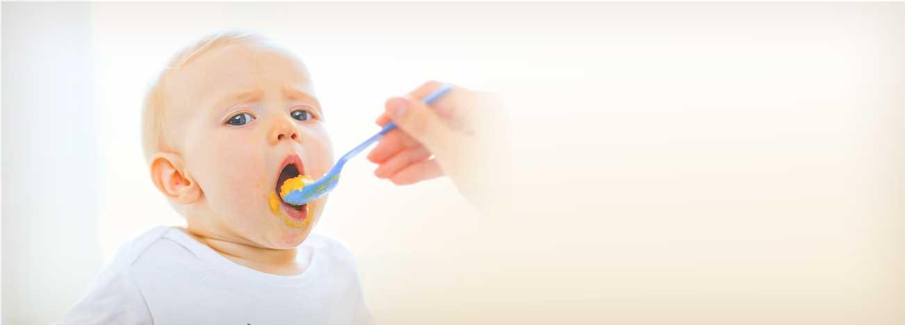 Guía de alimentación para bebés