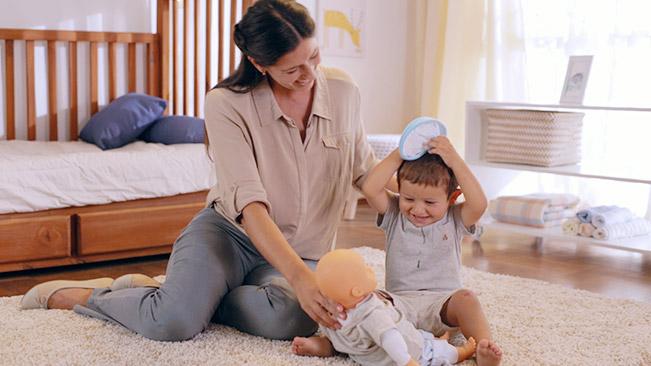 Juego para la estimulación del lenguaje en tu bebés 	