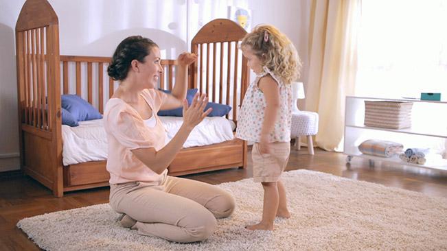 Actividad para desarrollo del planeamiento motor en bebés
