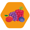 Frutos rojos (o fresas )